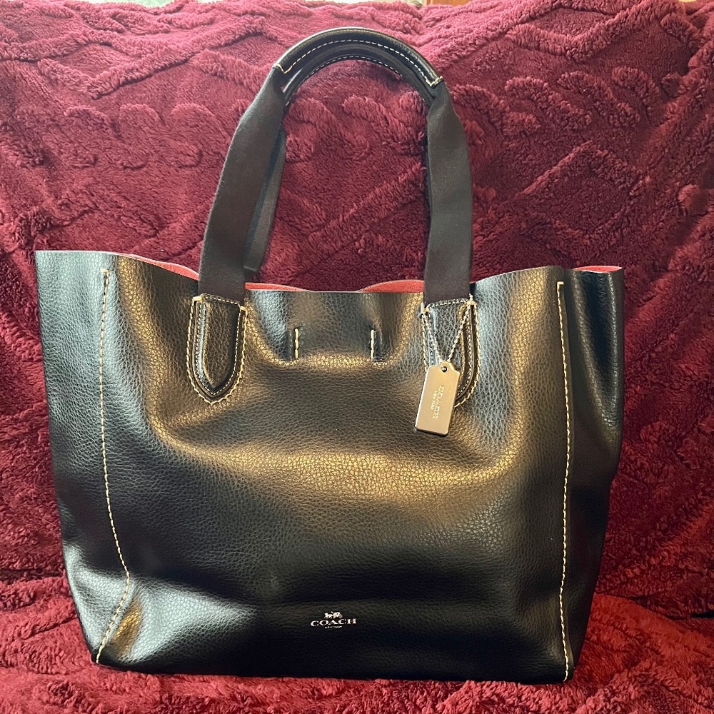 Authentic Coach Derby black tote